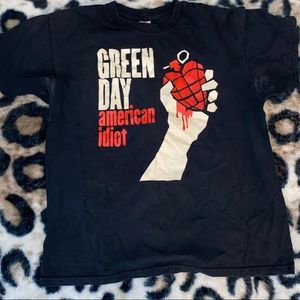Green Day American Idiot Short Sleeve Shirt Men’s Large L